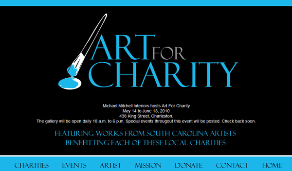 Check out the Art for Charity site!