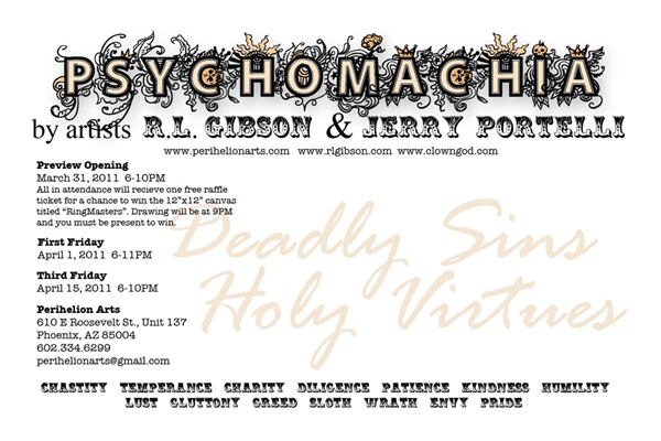 Click to learn more about the Psychomachia show!