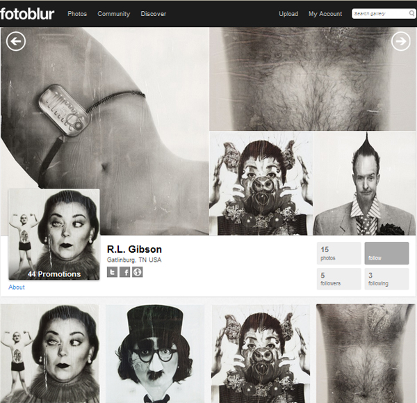 Click to check out the Fotoblur Profile of RL Gibson!