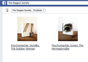 The work of Artist R.L. Gibson in now avilable via The Haggus Society FB store!