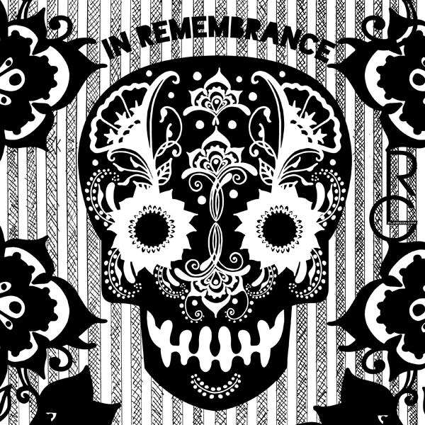 Día de Muertos: In Remembrance by Artist R.L. Gibson