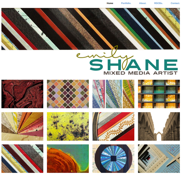 Take a look at the new website of Artist Emily Shane!