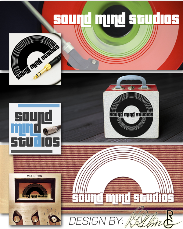 Sound Mind Studio - logo development & esigned by R.L. Gibson