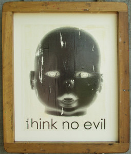 "Think No Evil" by Artist R.L.Gibson