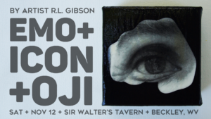 EMO+ICON+OJI by Artist R.L. Gibson